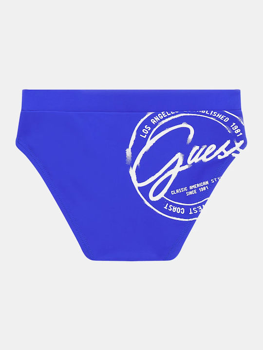 Guess Παιδικό Μαγιό Σλιπ Μπλε Guess Παιδικό Μαγιό Σλιπ Μπλε