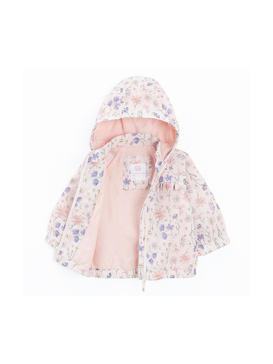 Kinderjacken & Winterjacken Lässig mit Kapuzen-Rosa
