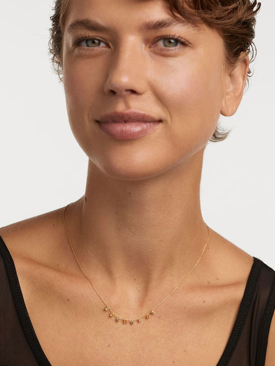 P D Paola from Gold Plated Silver with Zircon