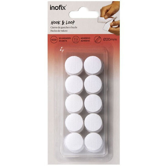 Inofix Τσοχάκια με Αυτοκόλλητο 20x20mm 20τμχ 2146-2 Inofix Τσοχάκια με Αυτοκόλλητο 20x20mm 20τμχ 2146-2