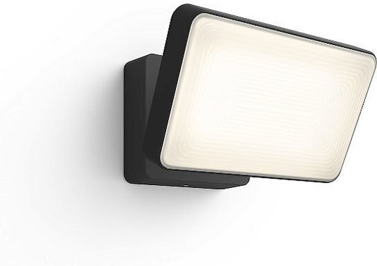 Philips Wandmontiertes Außen-Spotlight LED IP44 15W mit Kaltweiß Licht 15.3x16x22εκ.