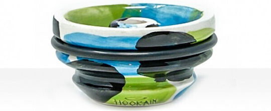 Hookain Schalen Wasserpfeife in Gray Farbe