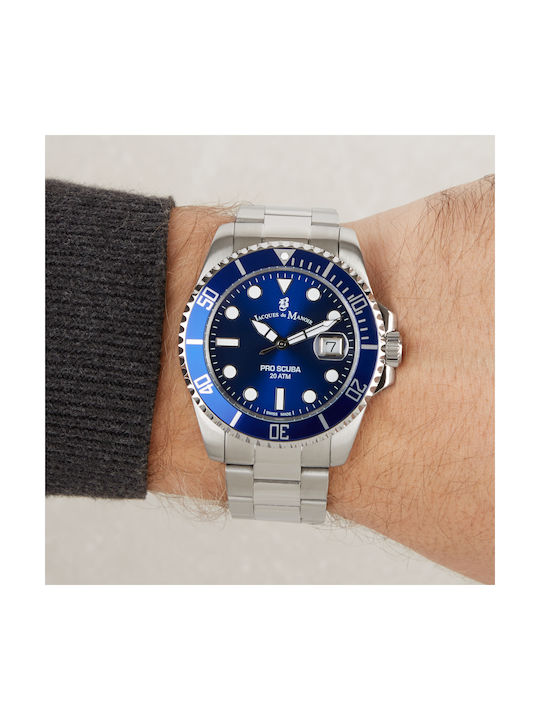 Jacques Du Manoir Stainless Steel Watch Jacques Du Manoir Stainless Steel Watch