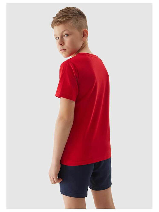 4F Kids T-shirt Red