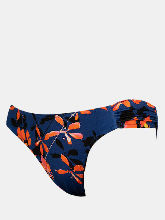 Orchid Print Bikini Slip Orchid
