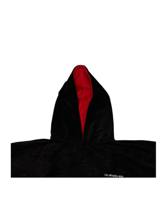 Quiksilver Cotton Beach Poncho Black