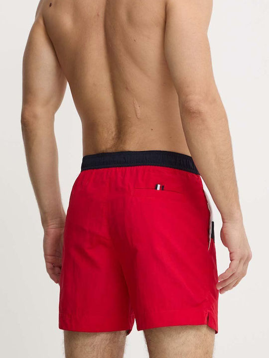 Tommy Hilfiger Men's Swimwear Shorts red