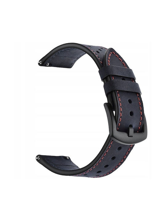 Spacecase Elegance Elegance Universal curea din piele Smartwatches 22mm Navy Blue 5903943243914 119623 Spacecase Elegance Elegance Universal curea din piele Smartwatches 22mm Navy Blue 5903943243914 119623