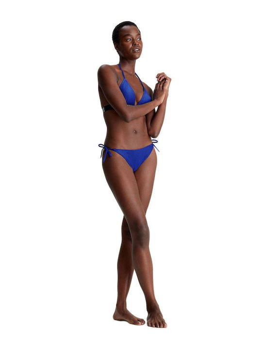 Bikini Slip με Κορδονάκια Midnight Lagoon