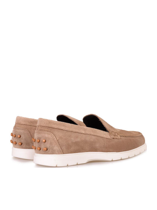 Herren Mokassins in Beige Farbe