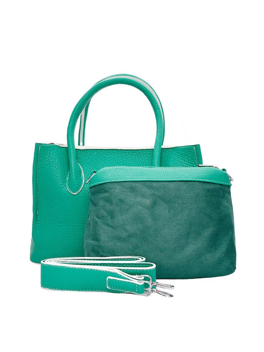 Bag to Bag Set Women's Bag Tote Hand Green