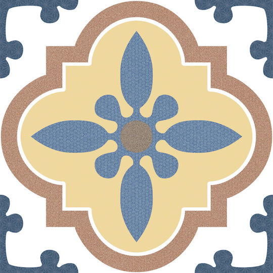 Keros Cordoba Placă Perete Interior Mat 25x25cm Patchwork