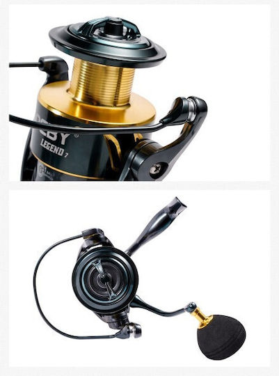 Noeby Legend Μηχανισμός Ψαρέματος για Spinning / Eging / Shore Jigging / Casting / Surf Casting / Καθετή / Συρτή / Inchiku