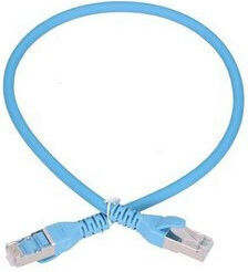 Extralink SF/UTP Cat.6a Ethernet Network Cable 0.5m Blue