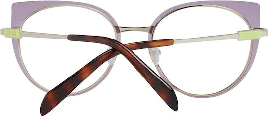 Emilio Pucci Γυναικείος Σκελετός Cat Eye Μωβ EP5220 080