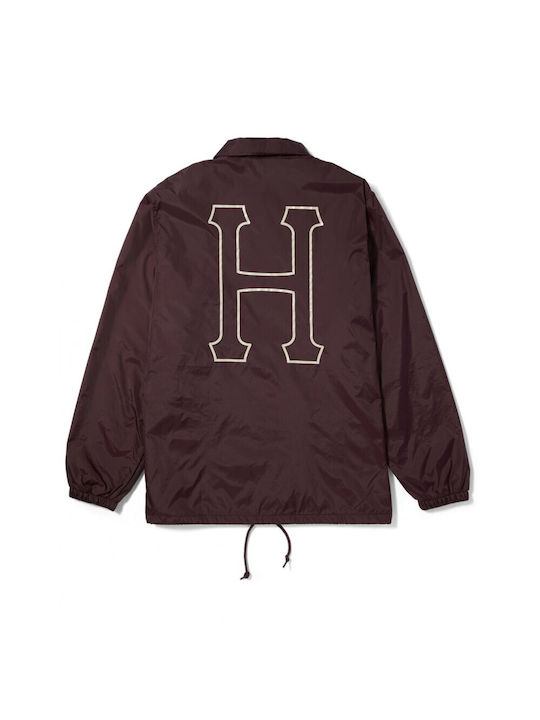 HUF Men's Jacket Brown