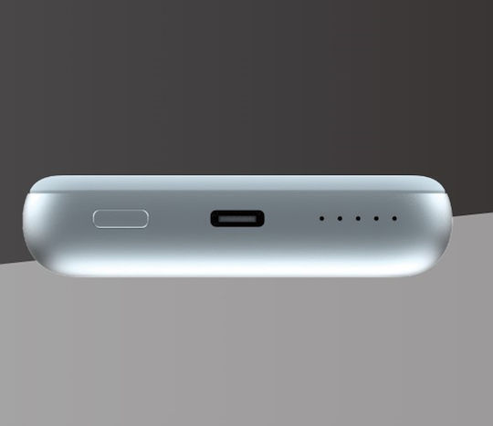 Verbatim Charge n Go MagSafe Power Bank 10000mAh with USB-C Power Delivery Light Blue