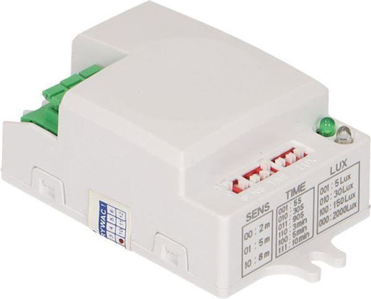 Orno Wired Microwave Motion Sensor with 5m Range