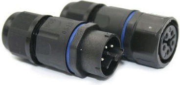 Muff Fus Schrauben Disconnect Button Split 5p 5x16amp Kabeldurchmesser 6mm bis 11mm