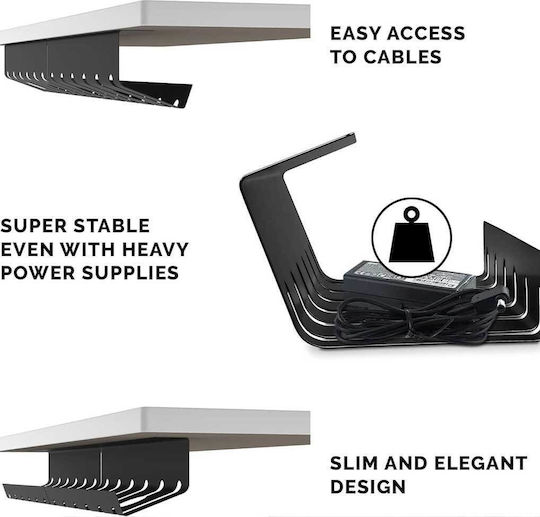 Velcro Suport De Cablu Negru 1000-42210154