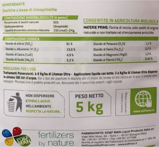 Litoman Ultra natürlich-organische Zeolithe 5kg