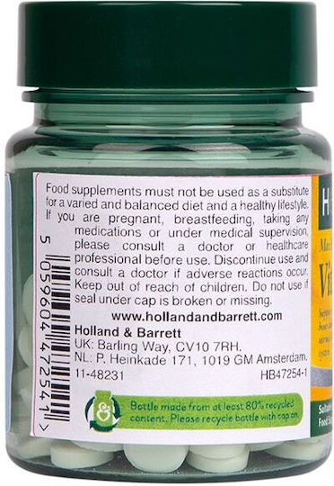 Holland & Barrett Vitamin D Vitamin for Immune System Boost & Bone Health 4000iu 120 Tablets