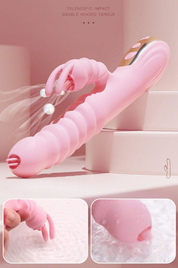 Rabbit Vibrator 2-in-1 Strong G-spot Vaginal Orgasm