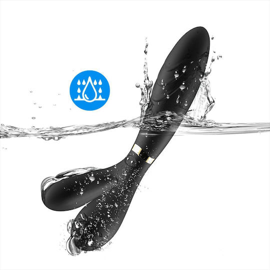Double Vibrator Massager Stimulator 9 Modes 19cm