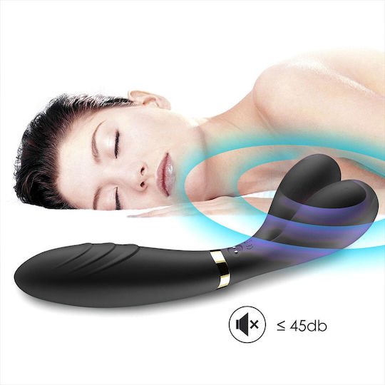 Double Vibrator Massager Stimulator 9 Modes 19cm