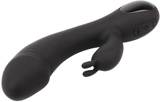 Chisa Novelties Δονητής Rabbit 19cm Μαύρος