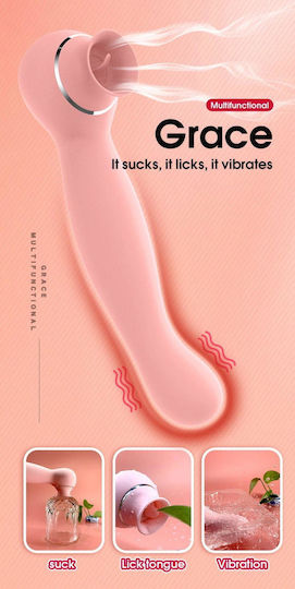 Female Stimulator 2in1 Vibration Suction
