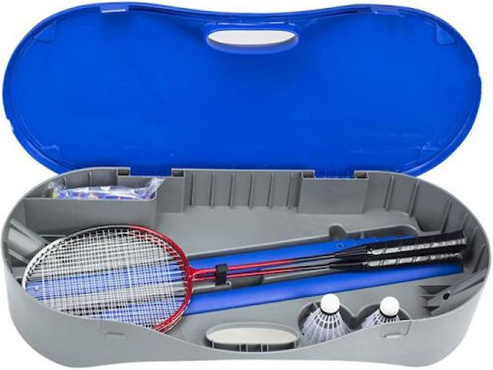 Set 2 Rackets + Badminton Net + Tennis Net Zsb 2w1