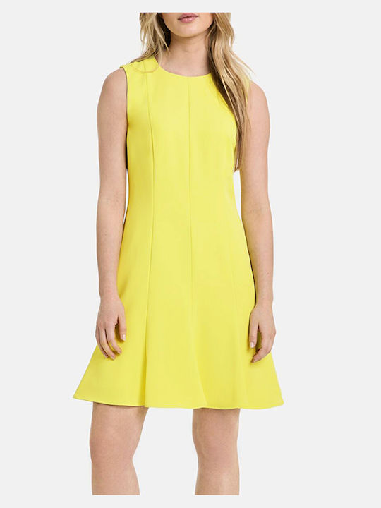 Taifun Mini Kleid YELLOW