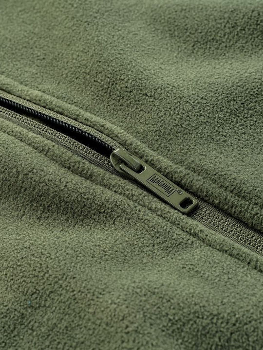 Magnum Men's Cardigan with Pockets Green