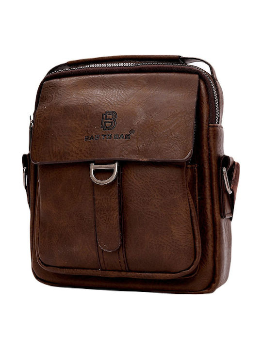 Herrentasche Schulter / Crossbody Braun