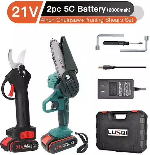 Fierăstrău cu acumulator 21V cu lamă 29cm