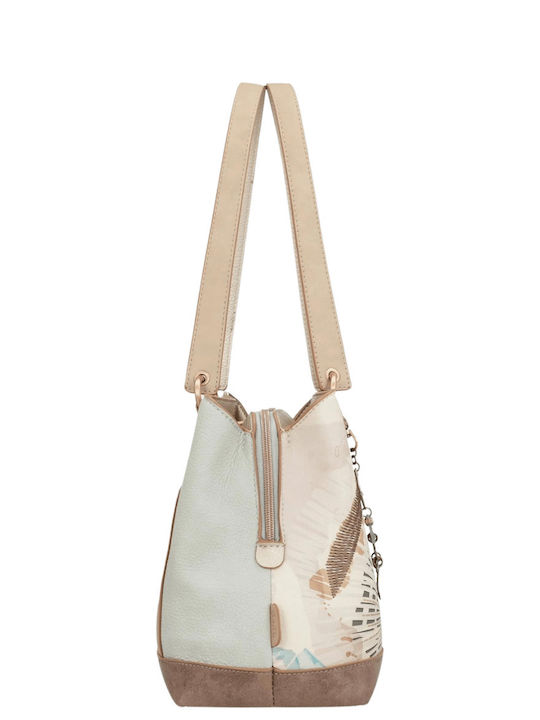 Anekke Damen Tasche Schulter Beige