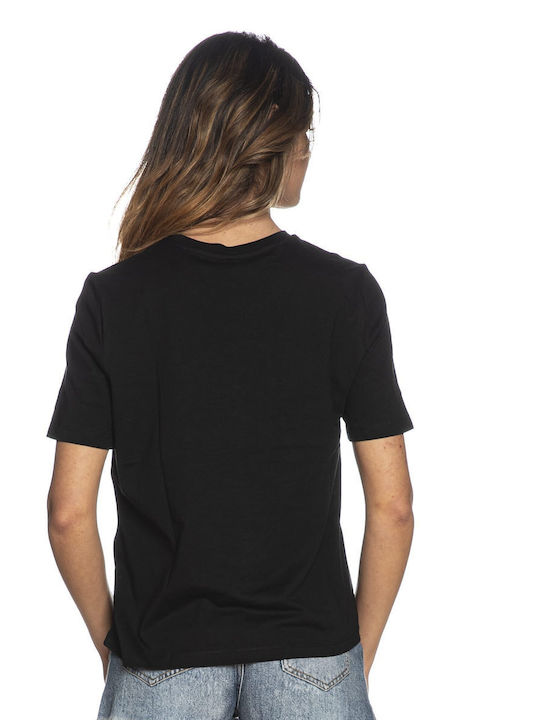 Only Love Damen T-Shirt Black