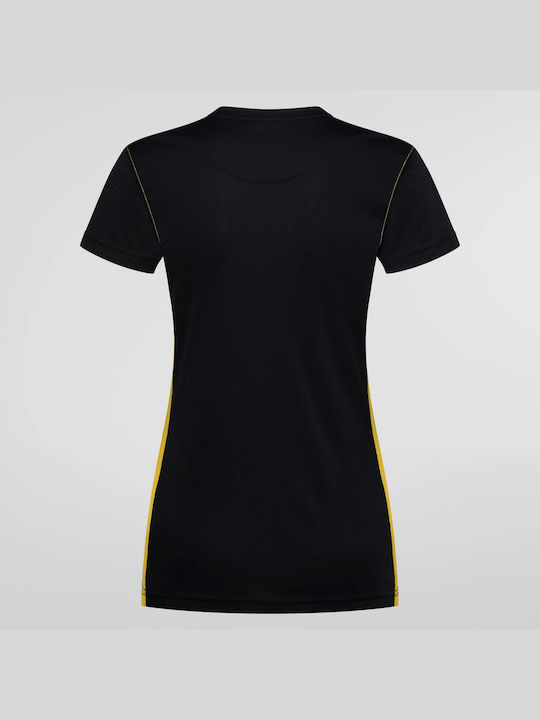 La Sportiva Women's T-shirt Black/Yellow