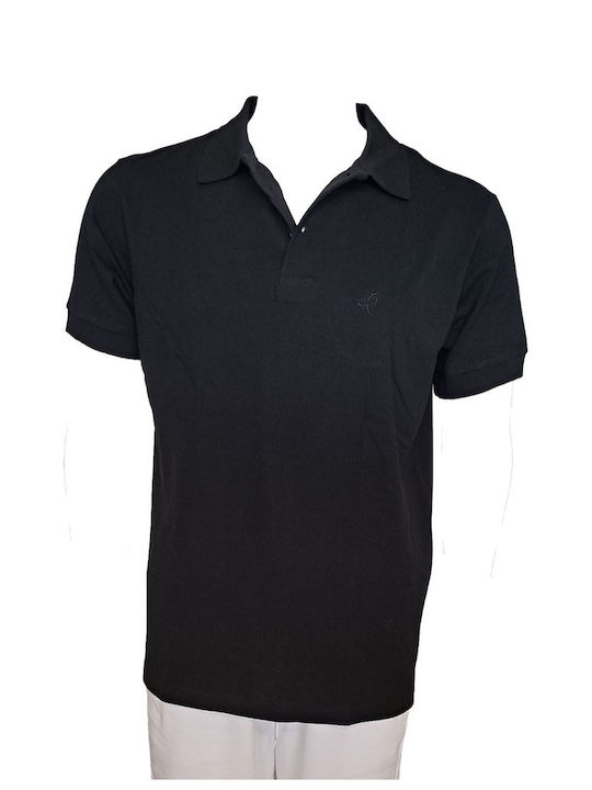 Target Men's Short Sleeve Blouse Polo BLACK