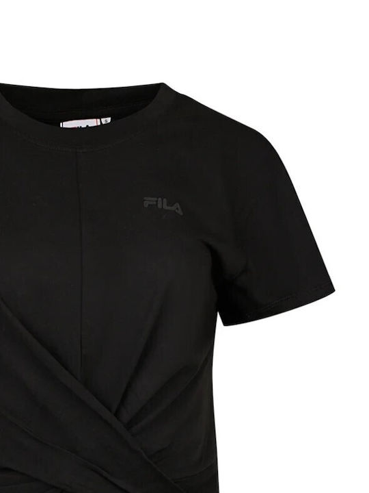 Fila Damen Sportlich T-shirt Black