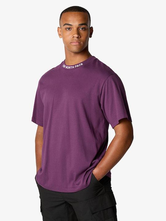 The North Face Zumu T-shirt Bărbătesc cu Mânecă Scurtă Burgundy