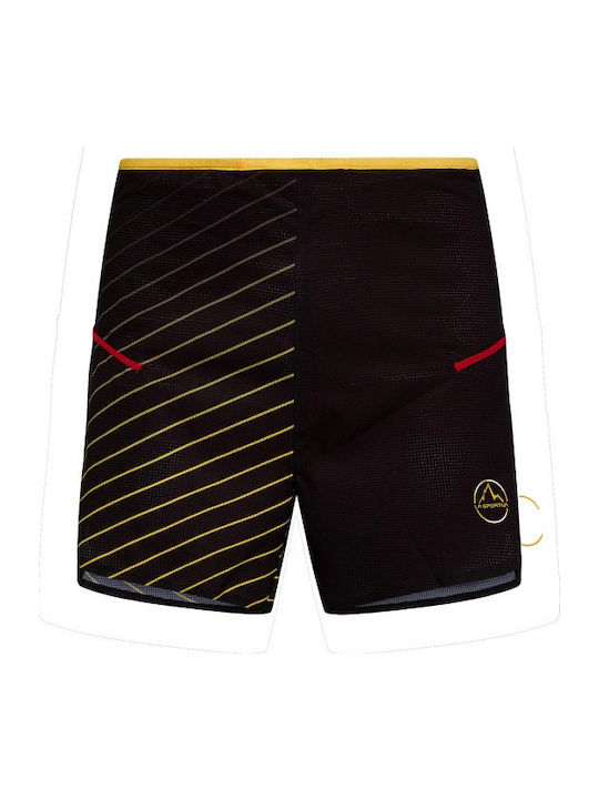 Freccia Sports Men's Shorts Black/Yellow