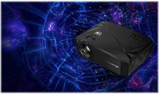 Acer Predator GD711 MR.JUW11.001 3D Проектор DLP 4K Ultra HD LED лампа с Wi-Fi и вградени високоговорители Черен