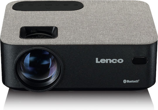 Lenco LPJ-700BKGY Mini Proiector LCD HD LED cu Difuzoare Incorporate Negru