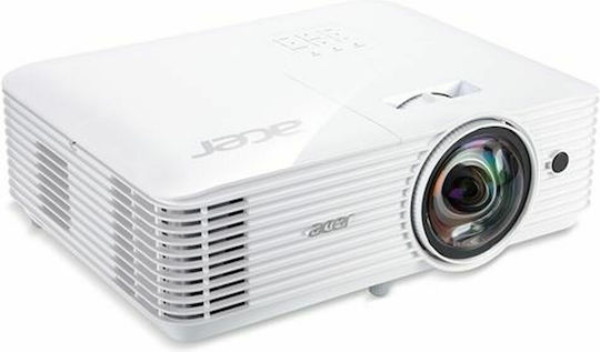 Acer S1286HN MR.JQG11.001 3D Проектор DLP Обикновена лампа с вградени високоговорители Бял
