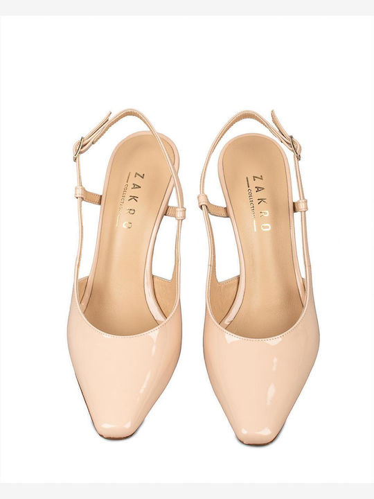 Pink Heels with Strap