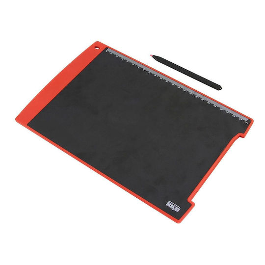 LCD Ηλεκτρονικό Σημειωματάριο 12" Κόκκινο