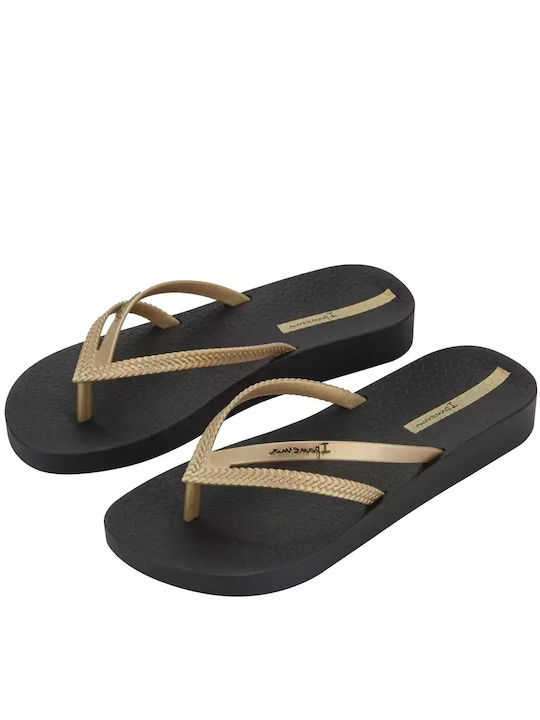 Ipanema Bossa Soft V Fem Frauen Flip Flops in Schwarz Farbe