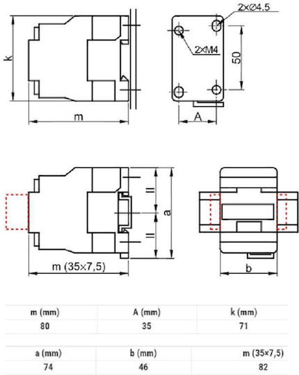 Tracon Electric Buton de comutare 230V 9A